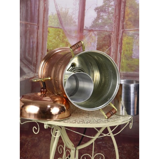 Copper Electric Samovar With Thermostat ( 7 Liter )