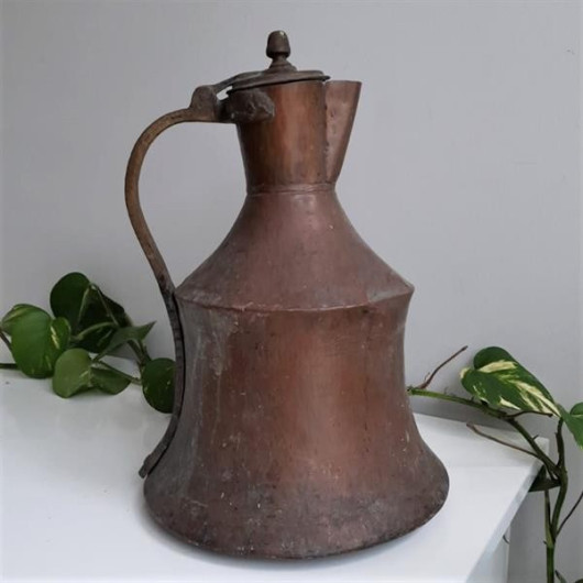 Old Antique Copper Pot 40 Cm
