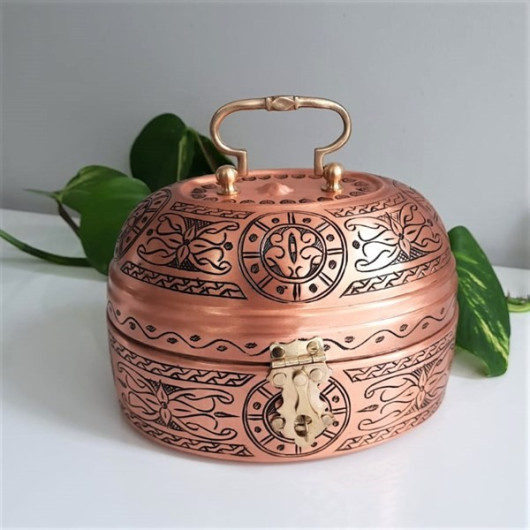 Antiqued Traditional Copper Soap Dish