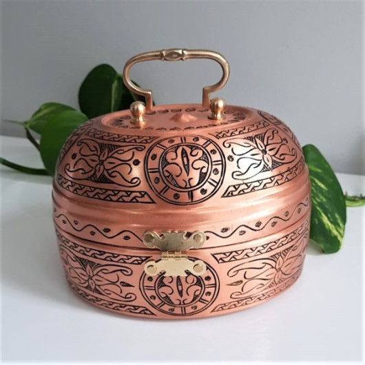 Antiqued Traditional Copper Soap Dish