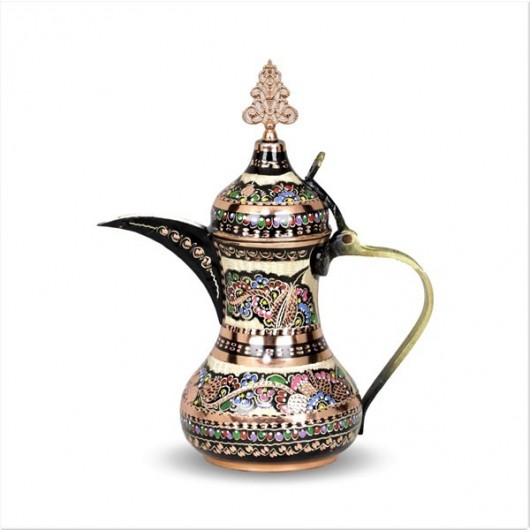 Dallah Medium Copper Arabic Coffee 700 Ml