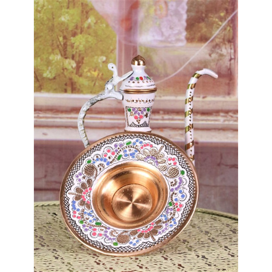 Rose Flower Royal Small Decorative Copper Ewer