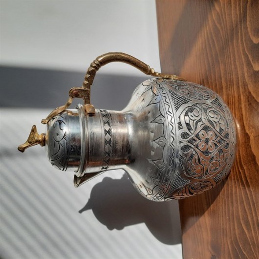 Tinned Copper Ottoman Jug 3 Lt