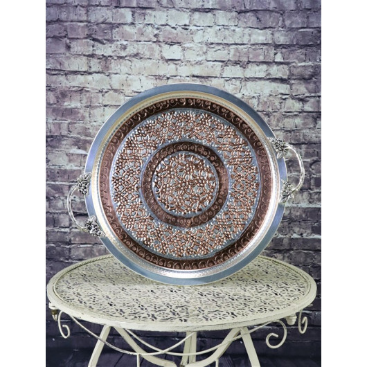 Miray Copper Tray 36 Cm