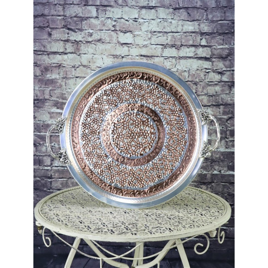 Miray Copper Tray 36 Cm