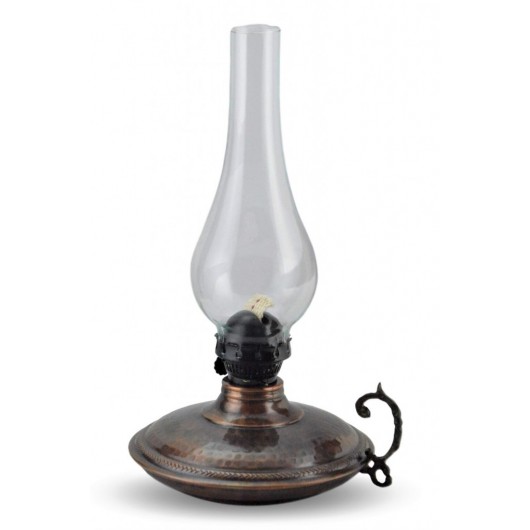 Antique Style Flat Copper Lamp/Lantern
