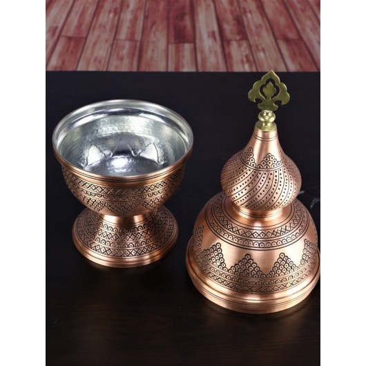 Ottoman Patterned Copper Censer