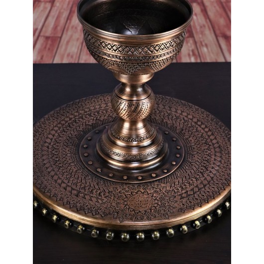 Ottoman Patterned Harem Copper Censer