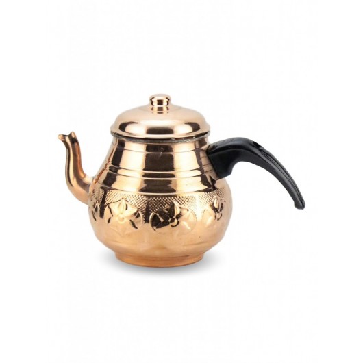 Medium Sized 1.40 Liter Copper Teapot