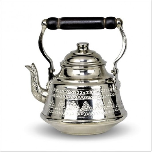 Medium Size Teapot With Honeycomb And Grape Embossed 1.3 Liter