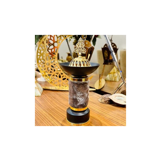 Ashiyan- Luxury Wooden Metal Incense Burner And Censer