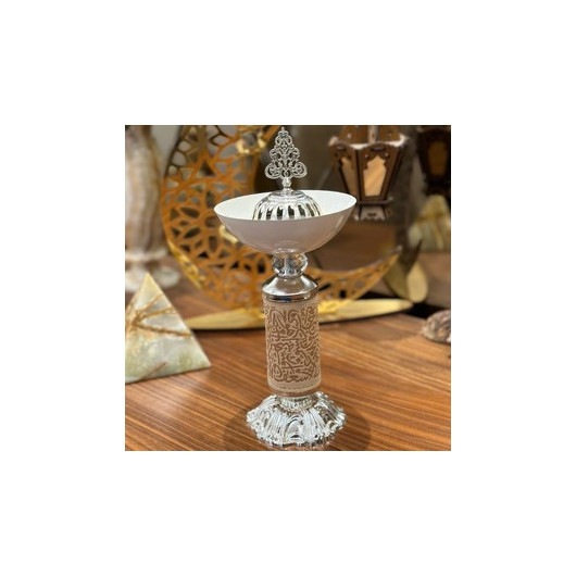 Baghdad- Luxurious Wooden Metal Incense Holder And Censer