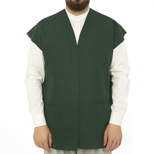 Short Haydari Vest Green