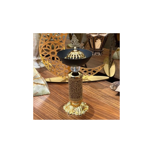 Kudus- Luxury Wooden Metal Incense Burner And Censer