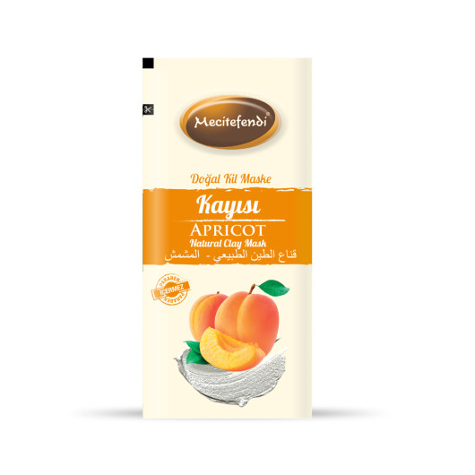 Natural Clay Mask-Apricot Single Use-20Gr