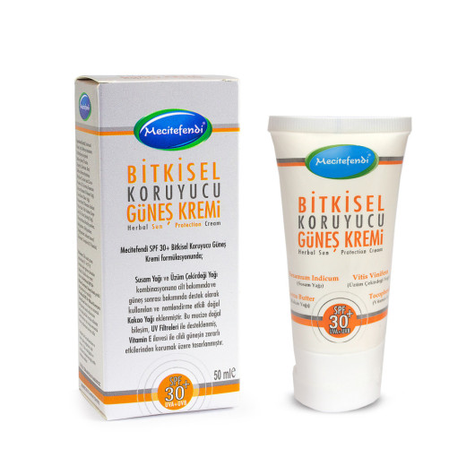 Meci̇tefendi̇ Herbal Protective Sun Cream (30 Spf) 50 Ml