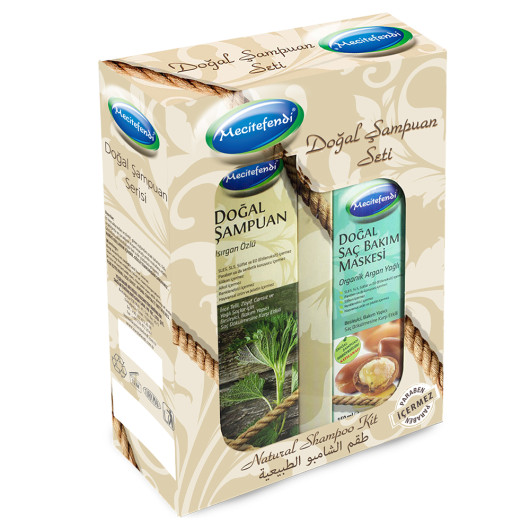 Nettle Natural Shampoo 250 Ml (With Gift) Meci̇tefendi̇