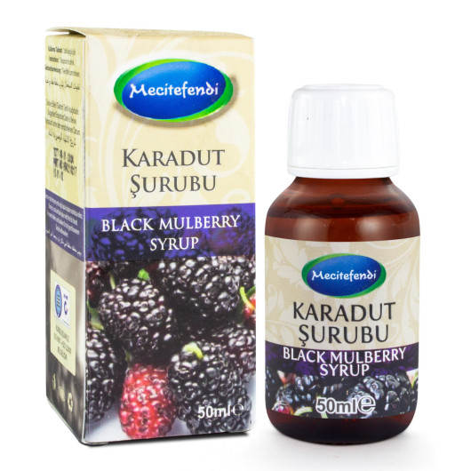Mecitefendi Black Mulberry Syrup 50Ml