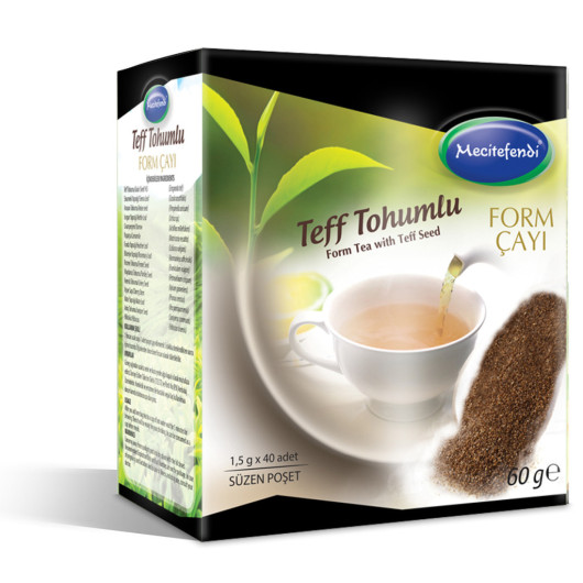 شاي بذور التيف التركي 40 ظرف Mecitefendi