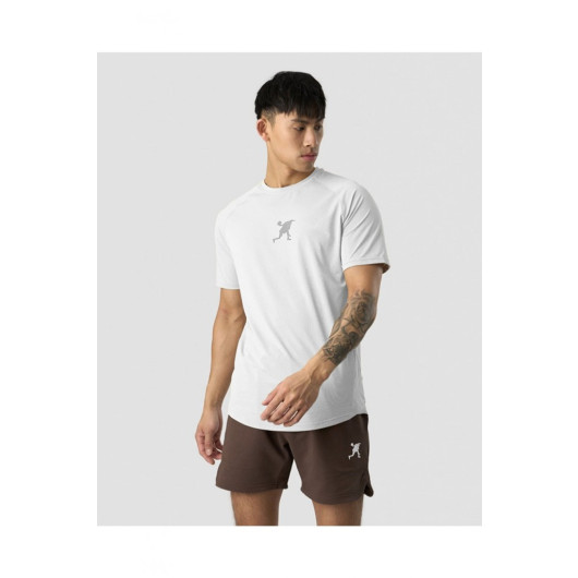 White Bolt Men's Sports T-Shirt
