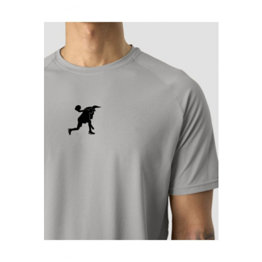 Gray Men's Bolt Athlete T-Shirt