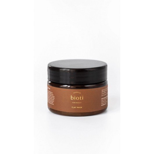 Clay Mask For Face (Argan Oil And Prickly Pear Seed Oil) Bioti
