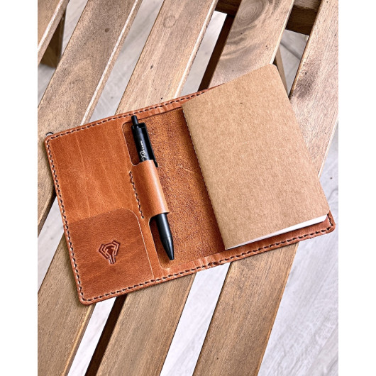 Leather Notebook Tan