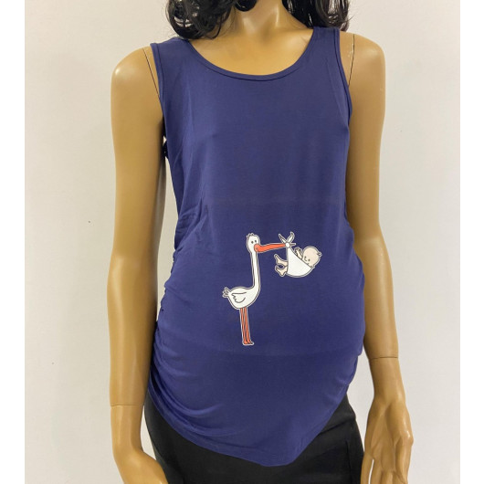 3138-Hanging Maternity T-Shirt From Stork