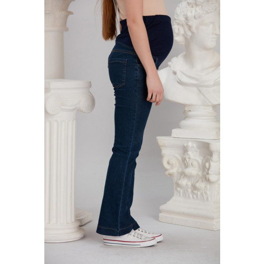4498-Flexible Spanish Leg Maternity Jeans