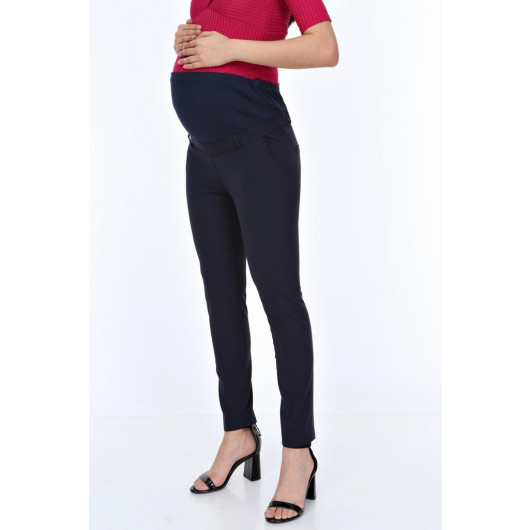 3506-Wrist-Length Pregnancy Hijab Fabric Trousers