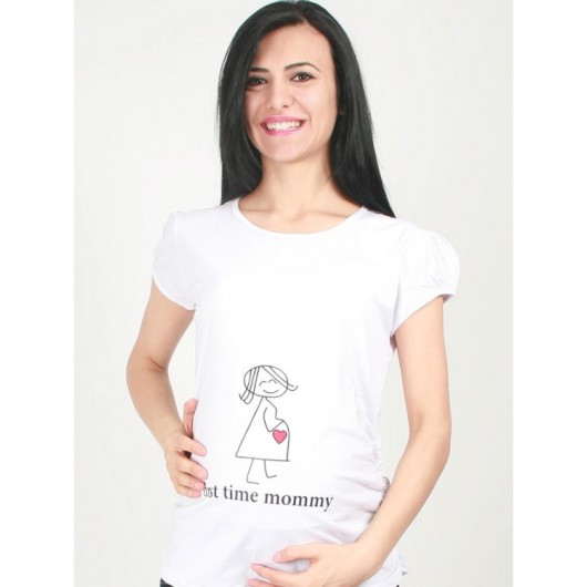 Maternity Clothing First Time Mommy T-Shirt