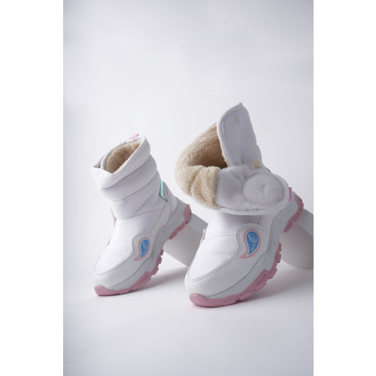 Children's Snow Boots With Velvet