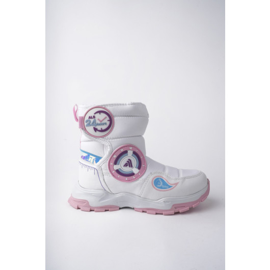 Children's Snow Boots With Velvet