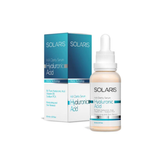 Solaris Skin Tone Equalizer Aha 10% + Bha 2% Serum 30 Ml And Hyaluronic Acid Serum 30 Ml And Anti-Blemish Vitamin C Serum 30 Ml
