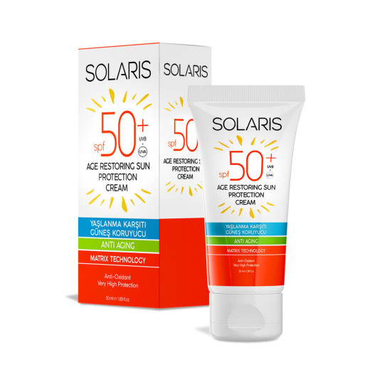 واقي شمسي بعامل وقاية من أشعة الشمس 50+ Solaris