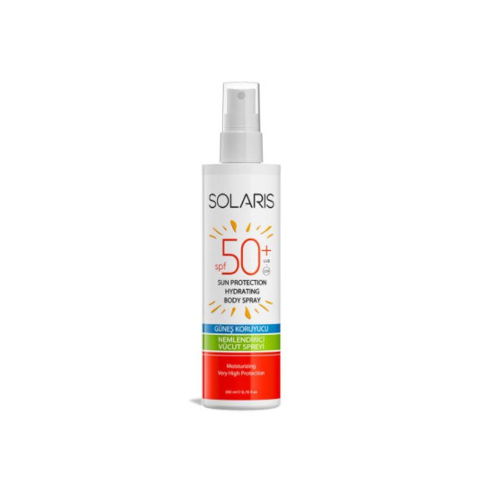 Solaris Sunscreen Anti-Aging Spf 50+ (50 Ml) And Children's Sunscreen Spray Spf 50+ (150 Ml) And Adult Sunscreen Cream Spray Spf 50+ (200 Ml)