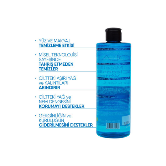 Solaris Make-Up Remover Water 2 X 400 Ml