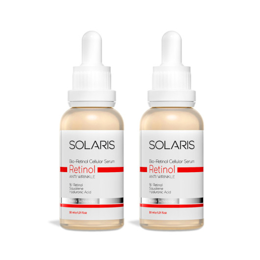 Solaris Retinol Skin Care Serum 30Ml X 2