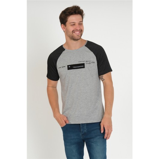 Men's Sleeve Piece Printed T-Shirt Rodrigo
