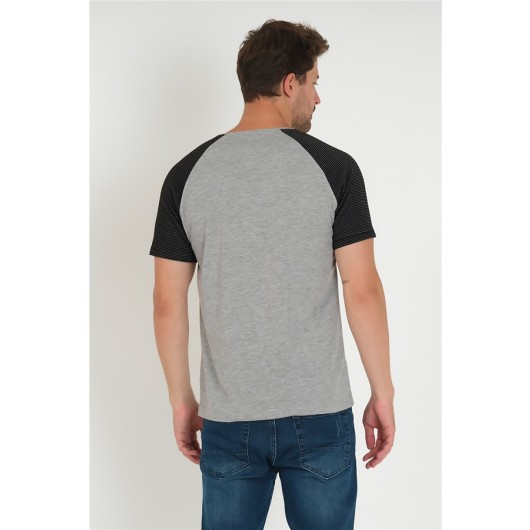 Men's Sleeve Piece Printed T-Shirt Rodrigo