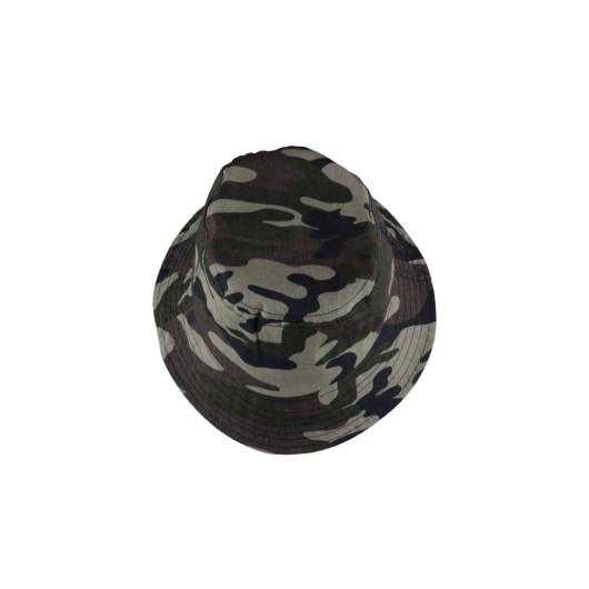 Men's Green Camouflage Fotr Hat