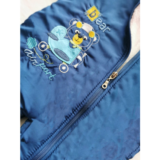Boy Blue Hooded Sleeping Bag