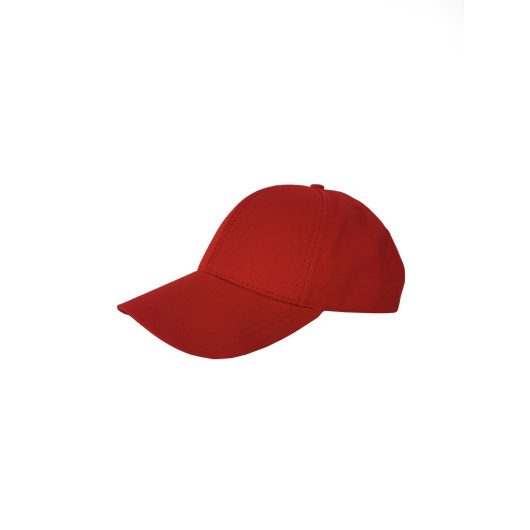 Women's Neon Red Basic Cap Hat