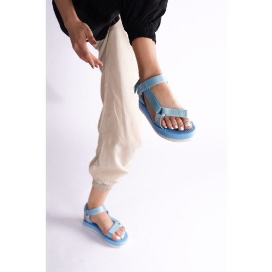 Women's Blue Sandals