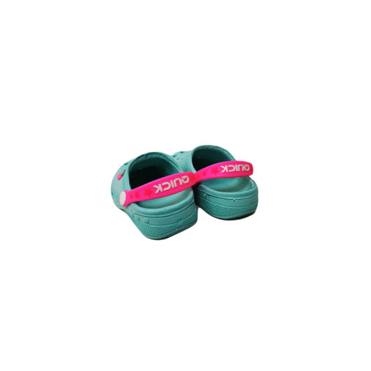 Espa Girls' Mint Green Patterned Sandals Slippers