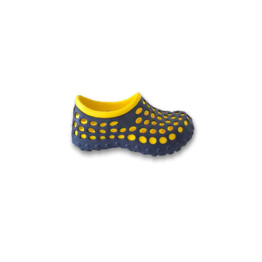Women's Navy Blue Yellow Sea Shoes