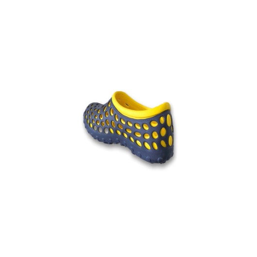 Women's Navy Blue Yellow Sea Shoes