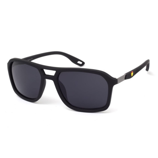 نظارة شمسية بإطار لون  أسود للرجال