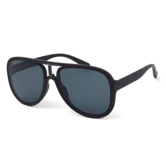 نظارة شمسية بإطار T لون أسود للرجال