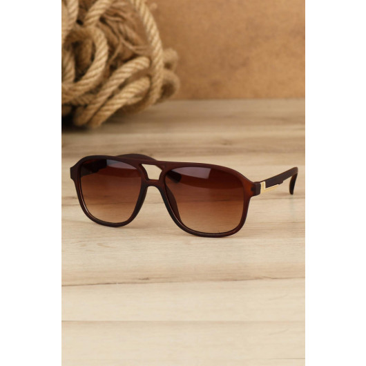 Brown Frame Vintage Men's Sunglasses